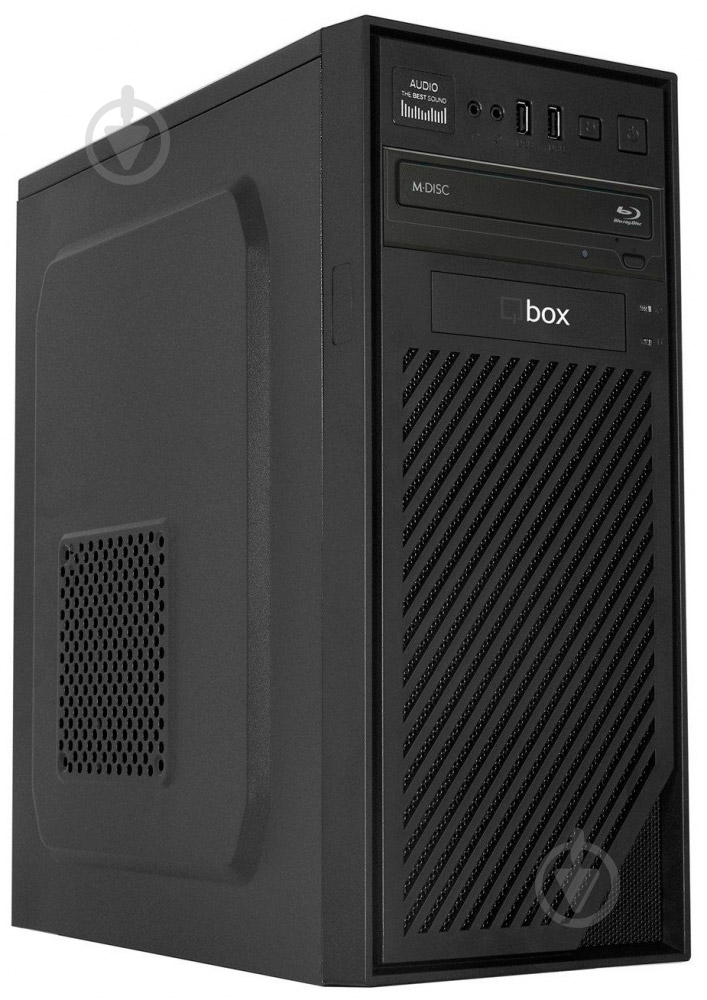 Компьютер персональный Qbox A0574 (QboxA0574) black - фото 1