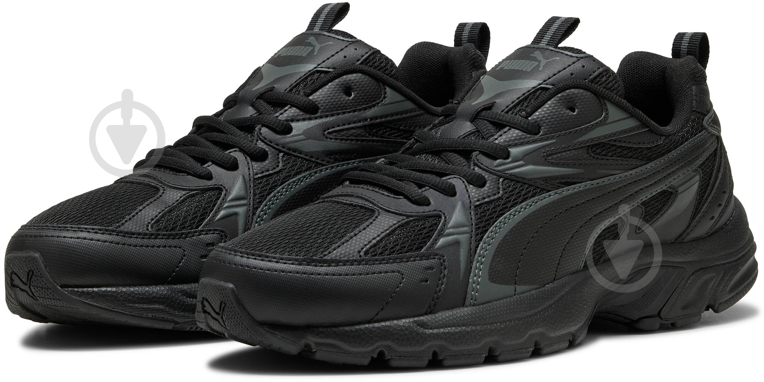 Кросівки чоловічі Puma Milenio tech_ 40262302 р.43 чорні - фото 3
