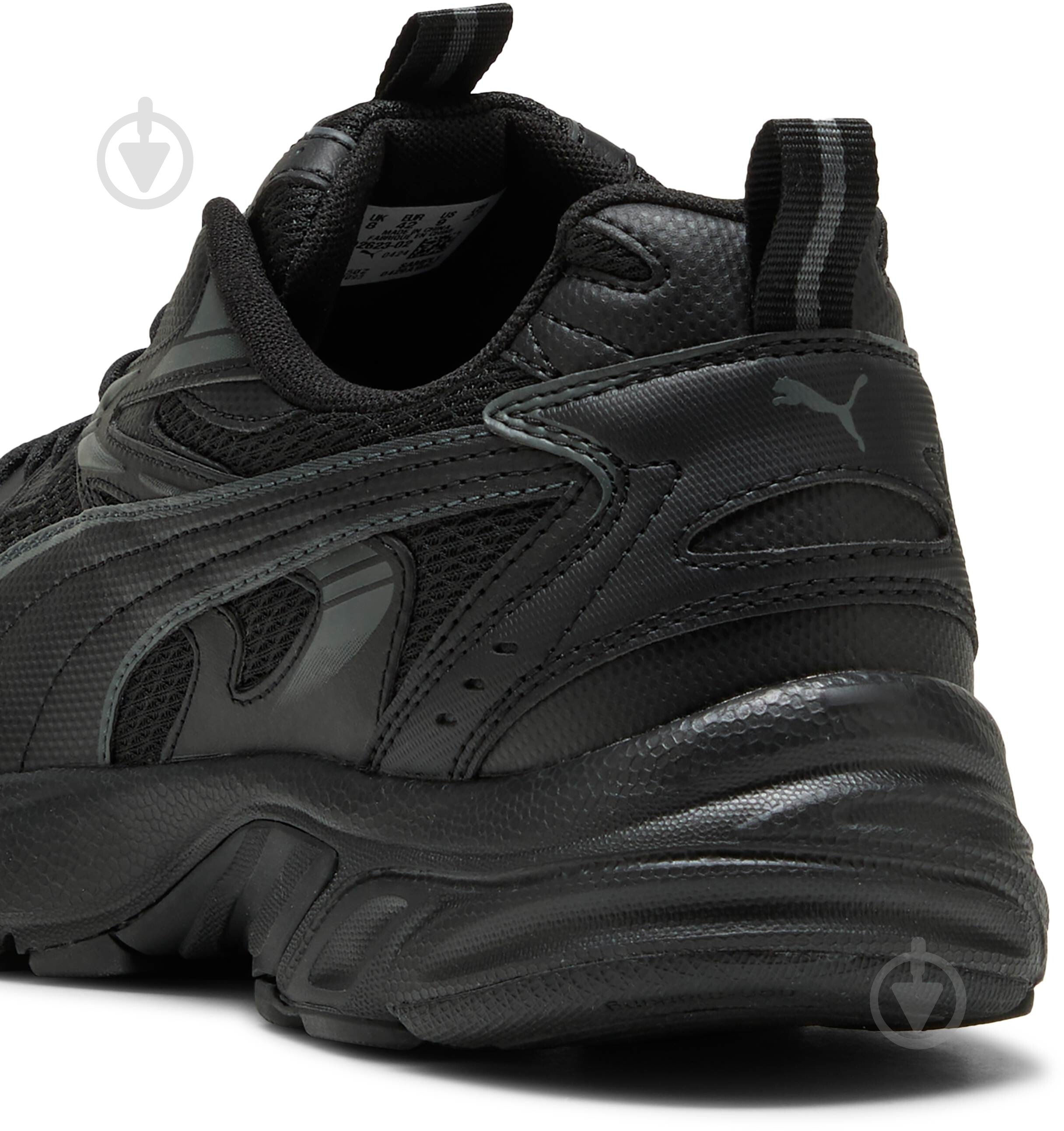 Кросівки чоловічі Puma Milenio tech_ 40262302 р.43 чорні - фото 4