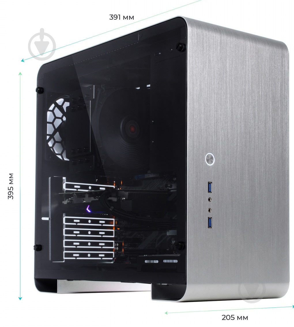 Робоча станція Artline (W75v28) silver - фото 2