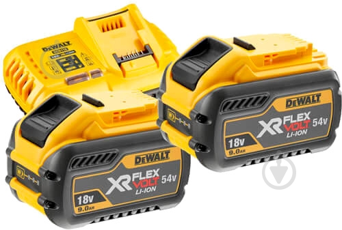 Зарядное устройство DeWalt и 2 аккумулятора DCB118X2 - фото 1