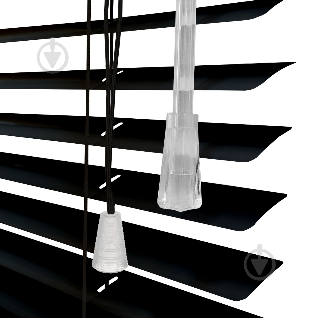 Жалюзи Rollotex алюминиевые горизонтальные с фиксацией 34х150 см черные матовые - фото 4 Жалюзи Rollotex алюминиевые горизонтальные с фиксацией 34х150 см черные матовые - фото 4