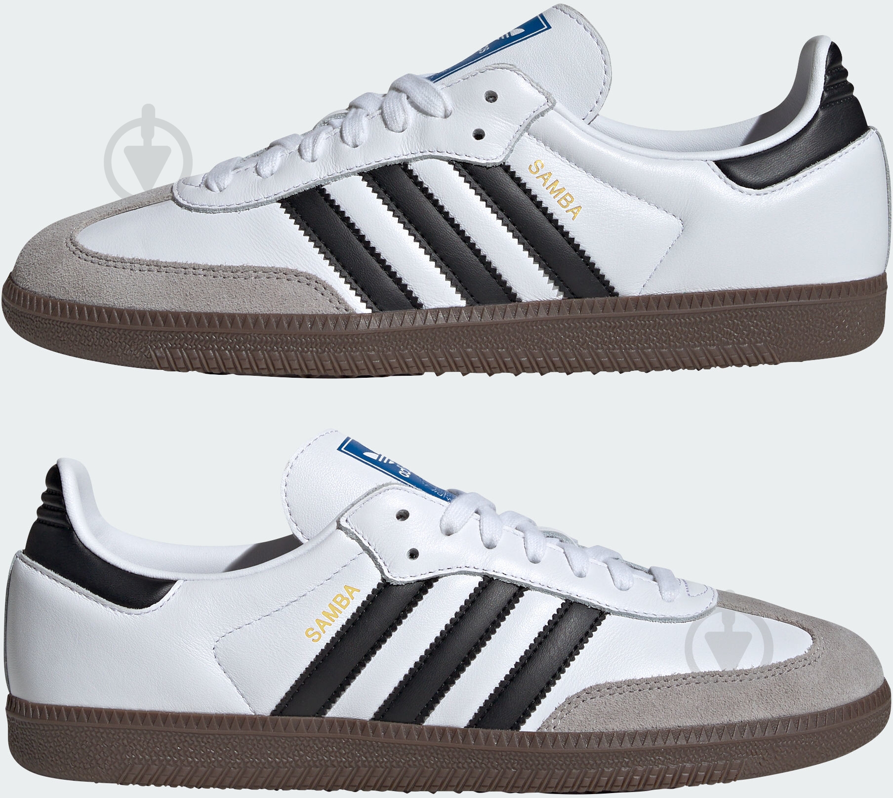 Кросівки Adidas SAMBA OG B75806 р.36 2/3 білі - фото 6