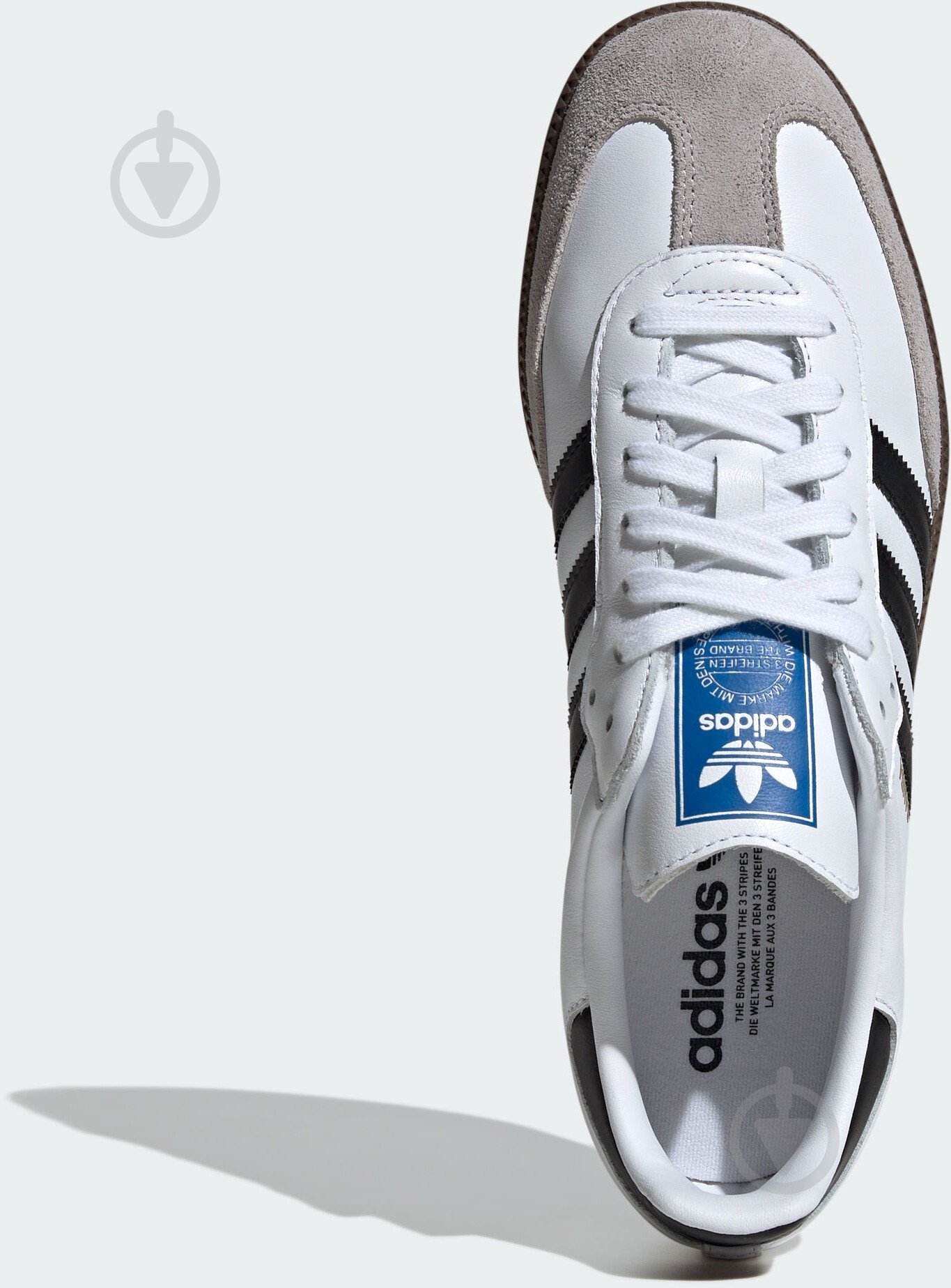 Кросівки Adidas SAMBA OG B75806 р.36 2/3 білі - фото 7