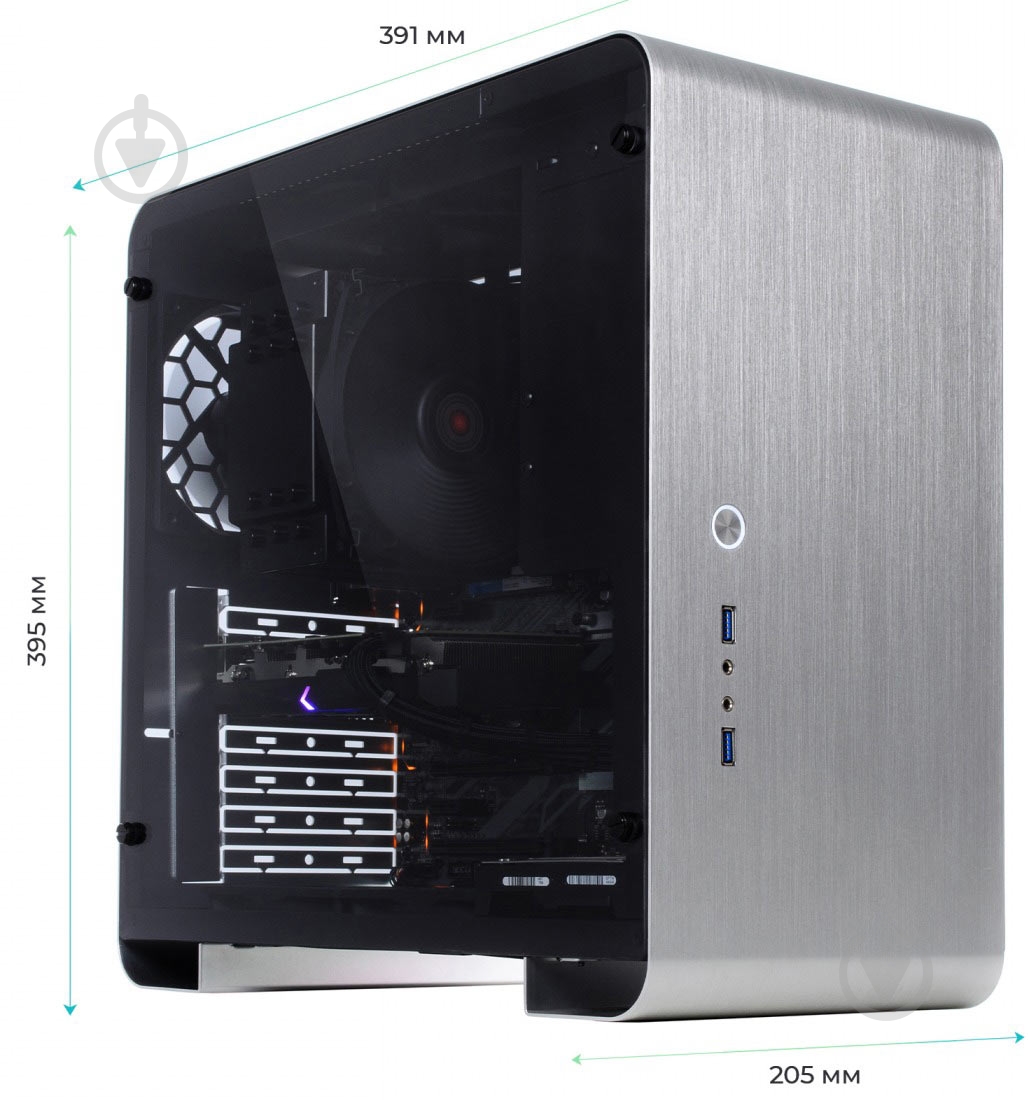 Рабочая станция Artline WorkStation (W76v10) silver - фото 2