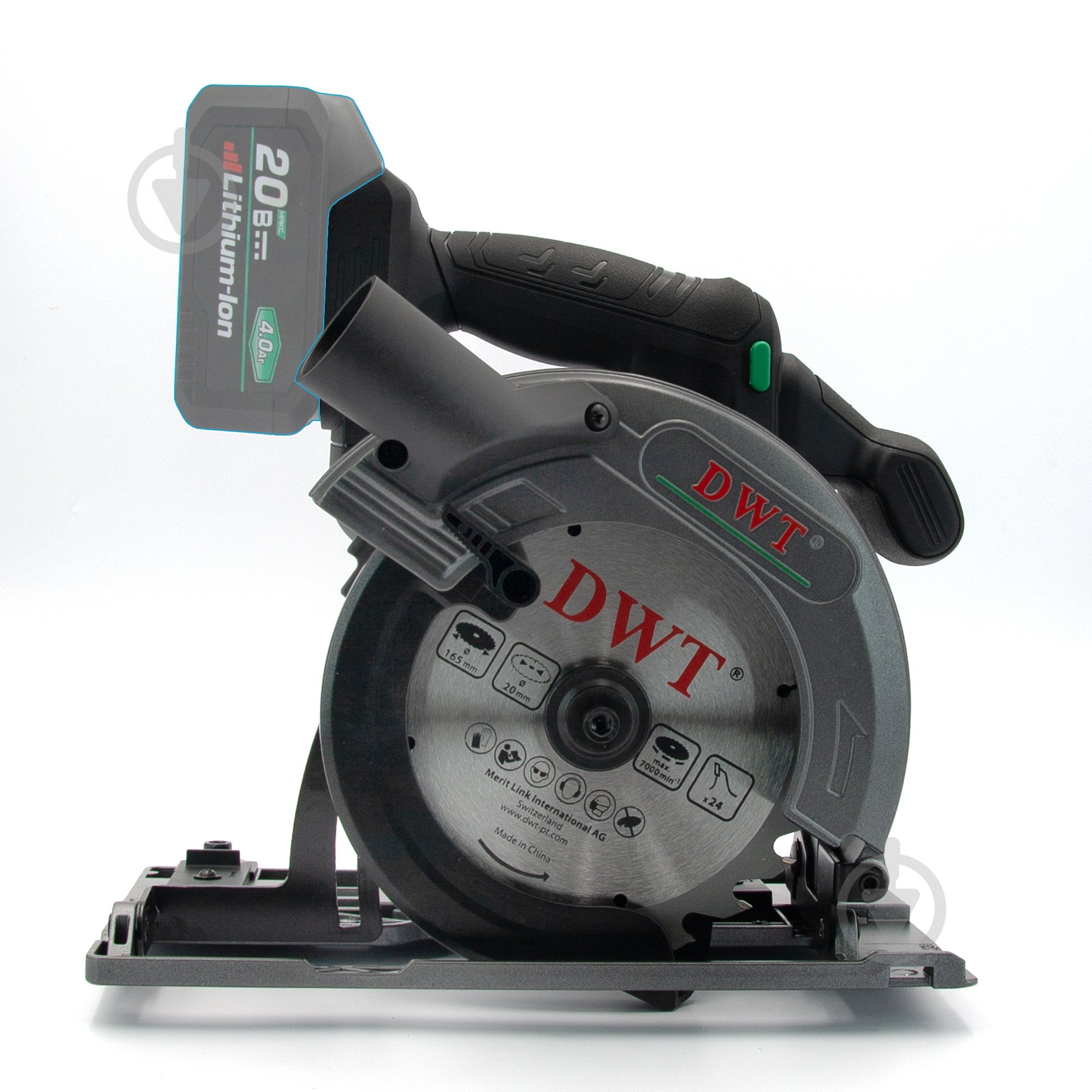 Пила дисковая DWT AHKP20-165 DN - фото 1