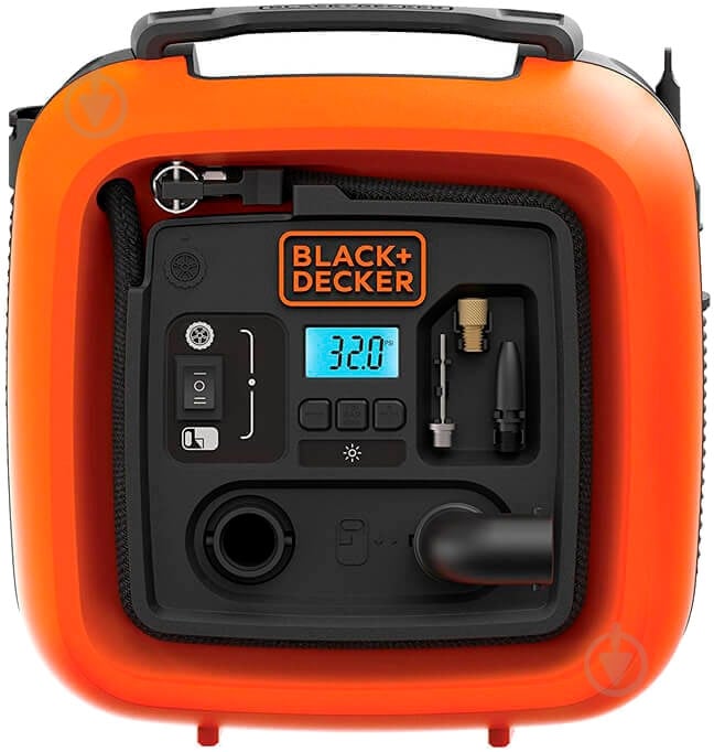 Компресcор автомобильный Black+Decker ASI400 - фото 1