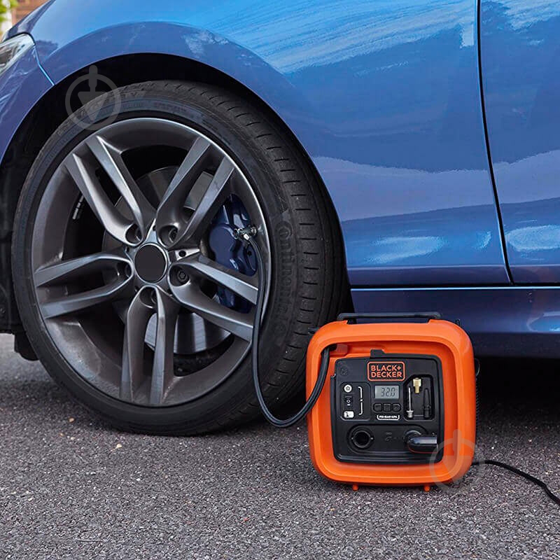Компресcор автомобильный Black+Decker ASI400 - фото 3