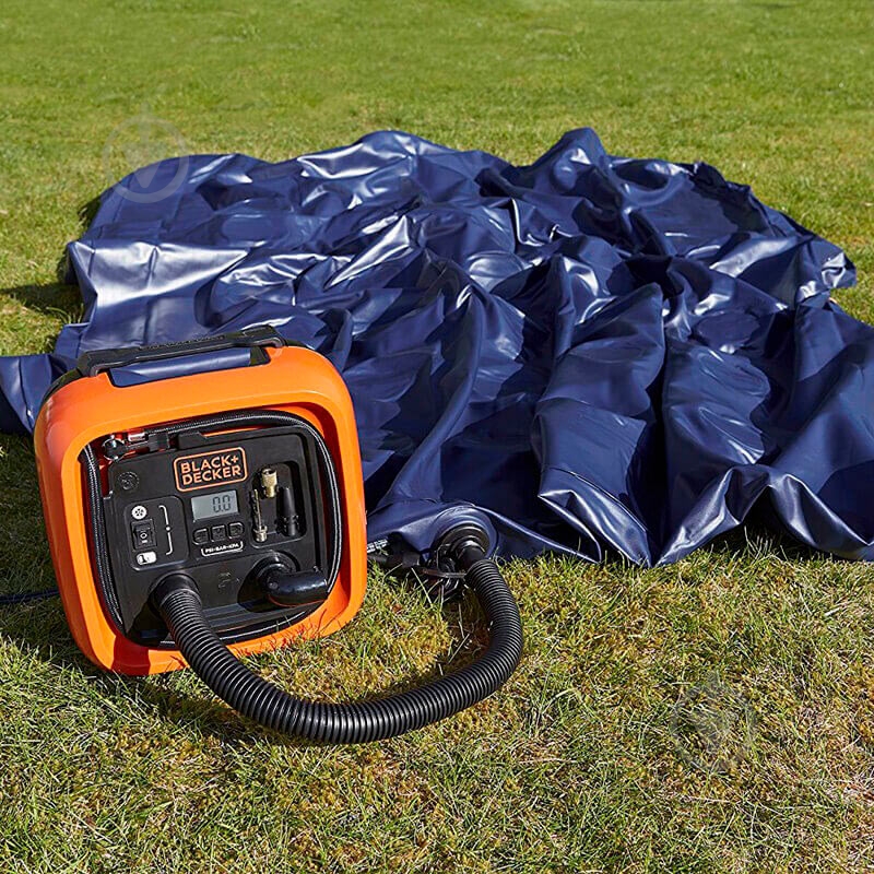 Компресcор автомобильный Black+Decker ASI400 - фото 6