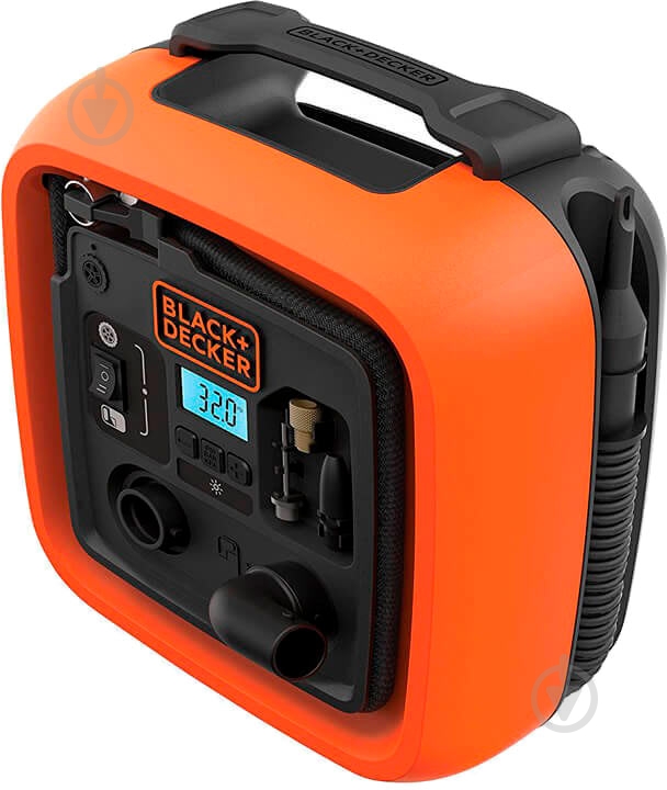 Компресcор автомобильный Black+Decker ASI400 - фото 2