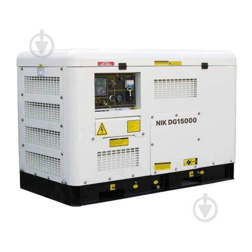 Генератор дизельный NIK DG 15000 12 кВт / 15 кВт 220 В DG 15000 - фото 1