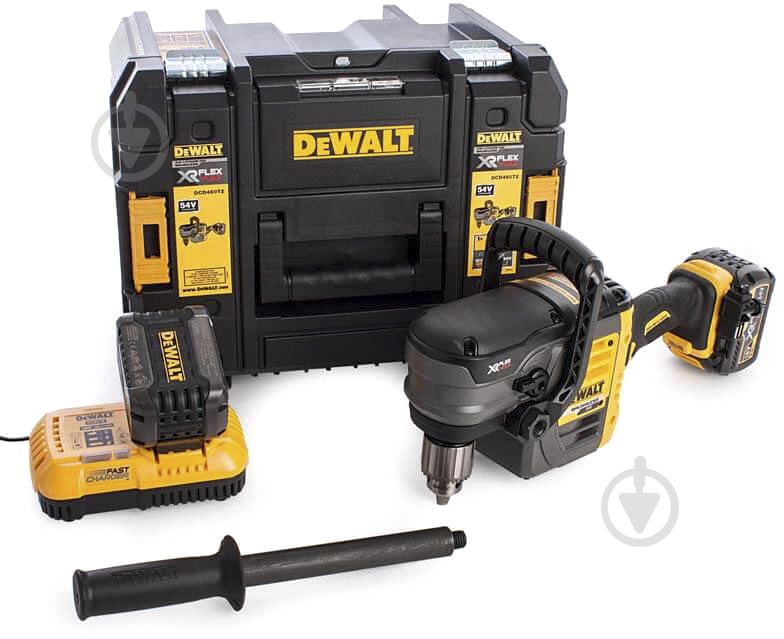 Дрель угловая DeWalt DCD460T2 - фото 2