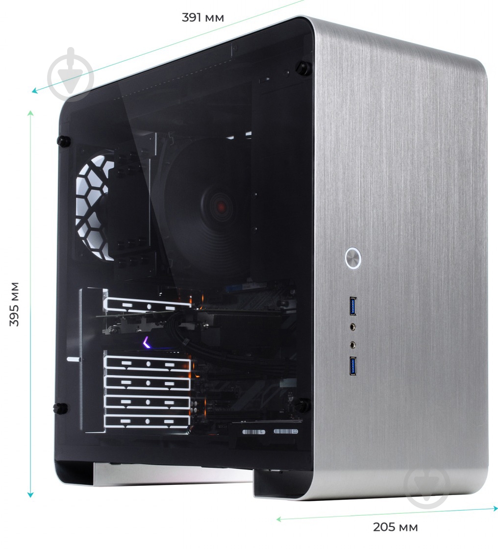 Компьютер Artline WorkStation W76 (W76v11) silver - фото 2