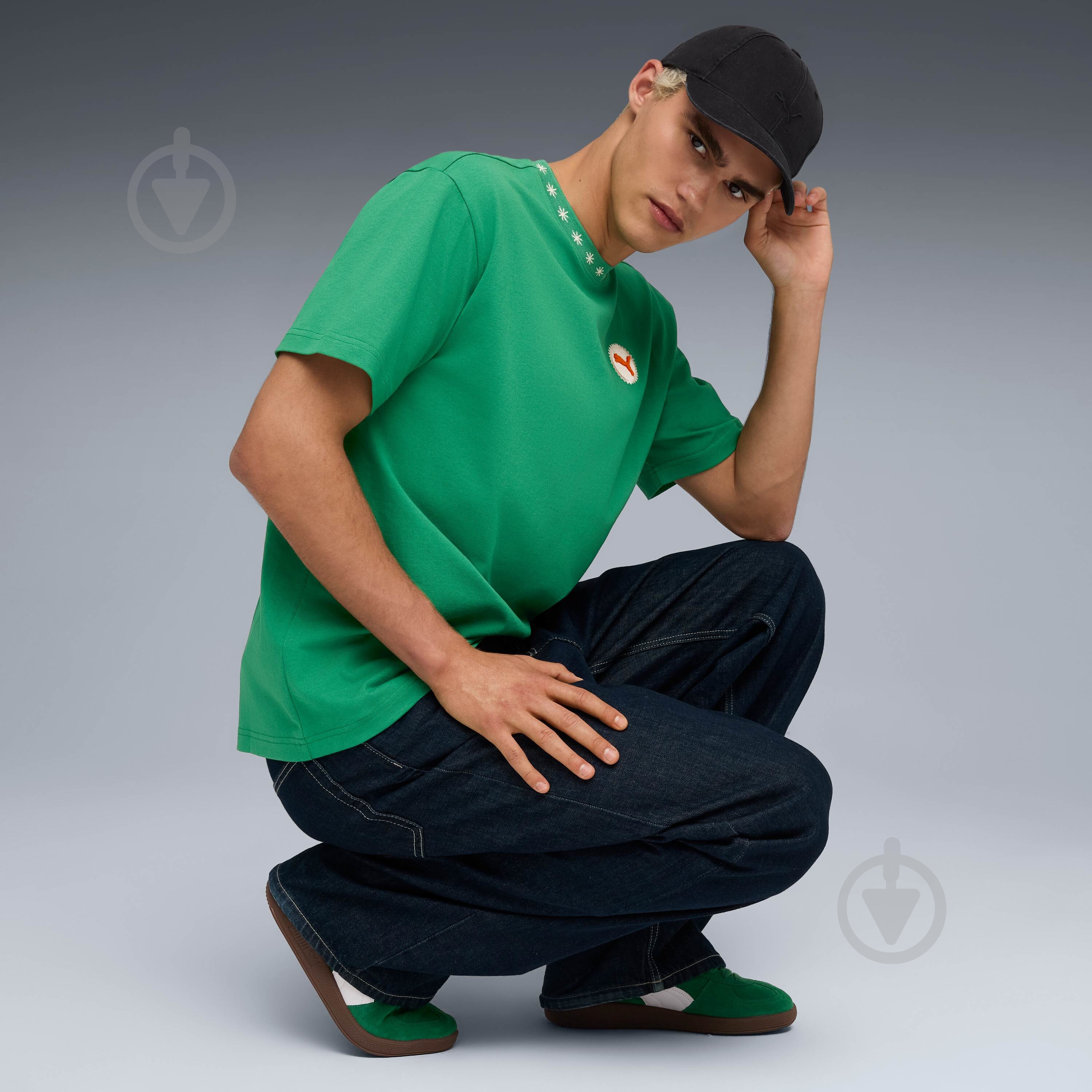 Кросівки чоловічі Puma PALERMO 39646363 р.44 зелені - фото 9 Кросівки чоловічі Puma PALERMO 39646363 р.44 зелені - фото 9