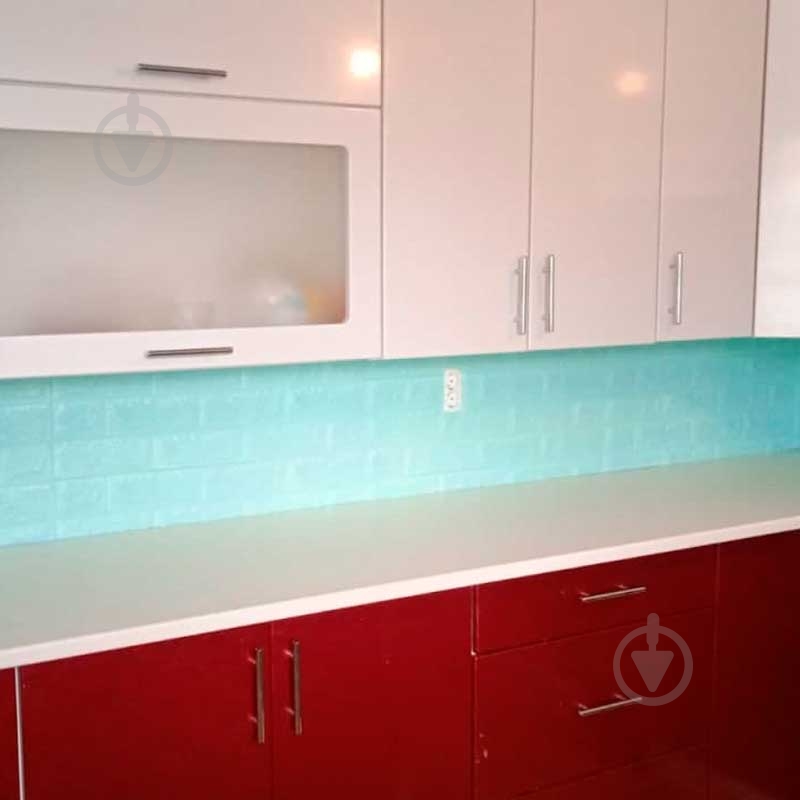 Панель самоклеющаяся Sticker Wall 770x700x5 мм бирюзовый (02-5) - фото 2