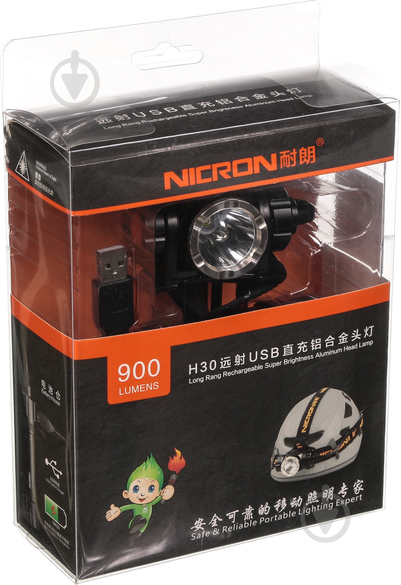Фонарь Nicron H30 NN-H30 темно-серый - фото 3