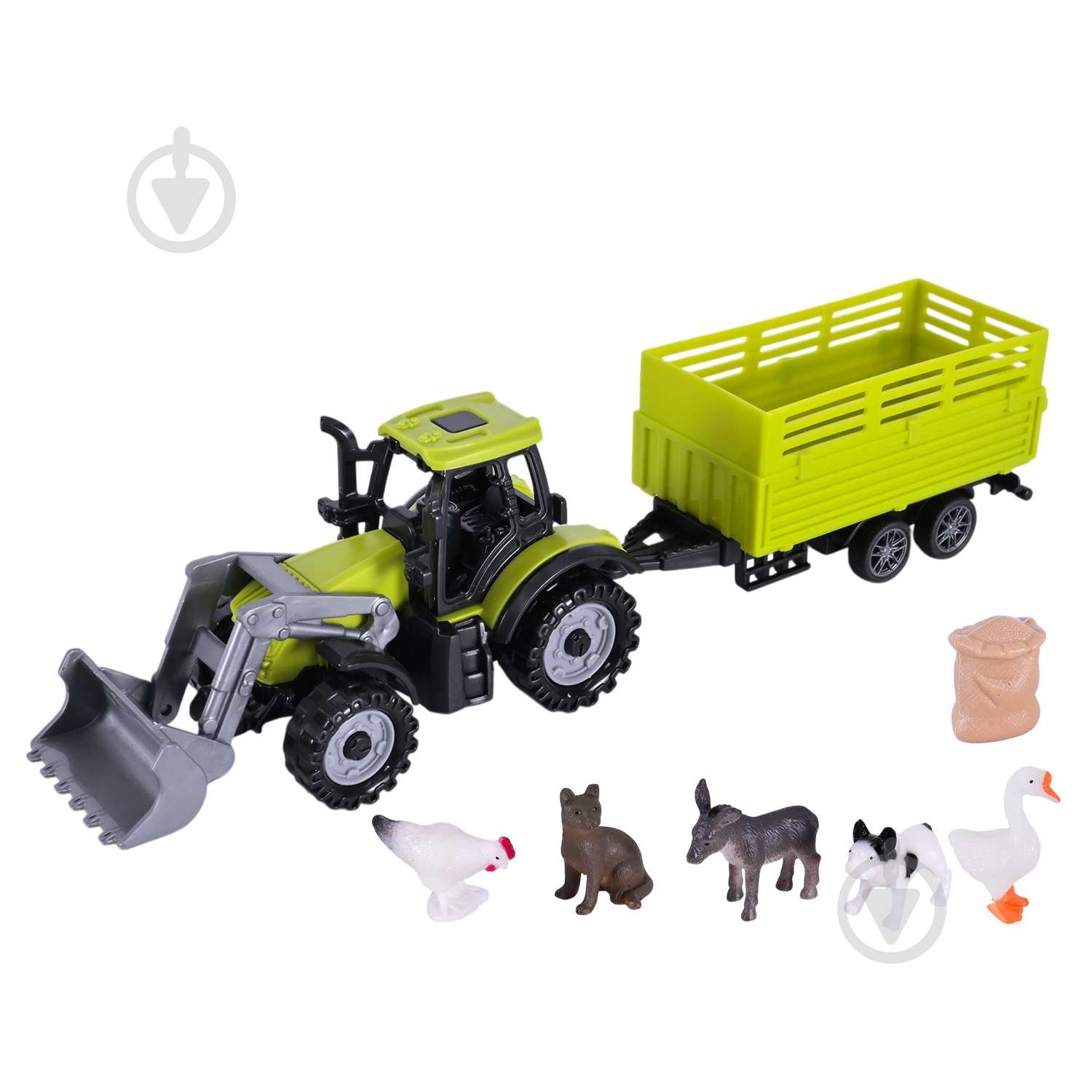 Трактор із причепом Shantou 5279-100AB - фото 4