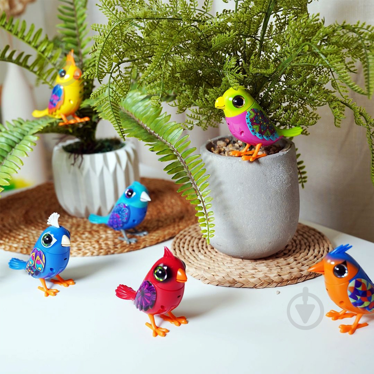 Игрушка интерактивная DigiBirds&Friends Птичка Какаду 88601 - фото 6 Игрушка интерактивная DigiBirds&Friends Птичка Какаду 88601 - фото 6