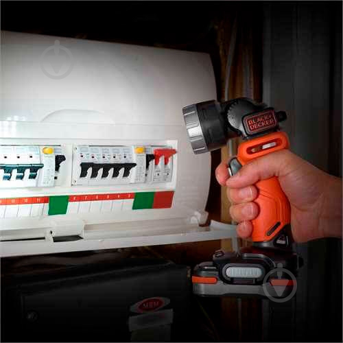 Фонарь Black+Decker аккумуляторный BDCCF12N - фото 3 Фонарь Black+Decker аккумуляторный BDCCF12N - фото 3