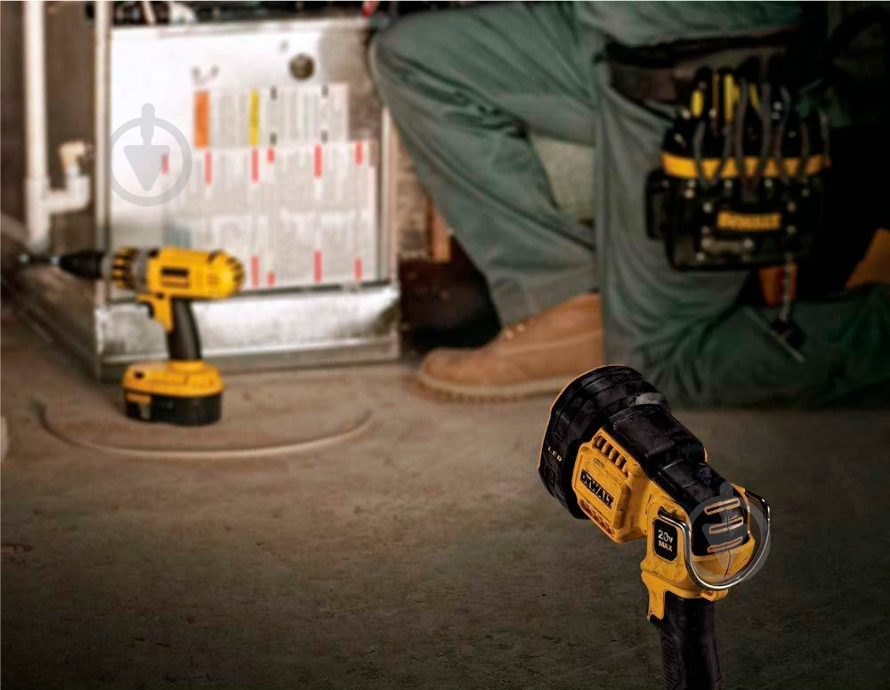 Фонарь DeWalt аккумуляторный DCL043 - фото 8 Фонарь DeWalt аккумуляторный DCL043 - фото 8