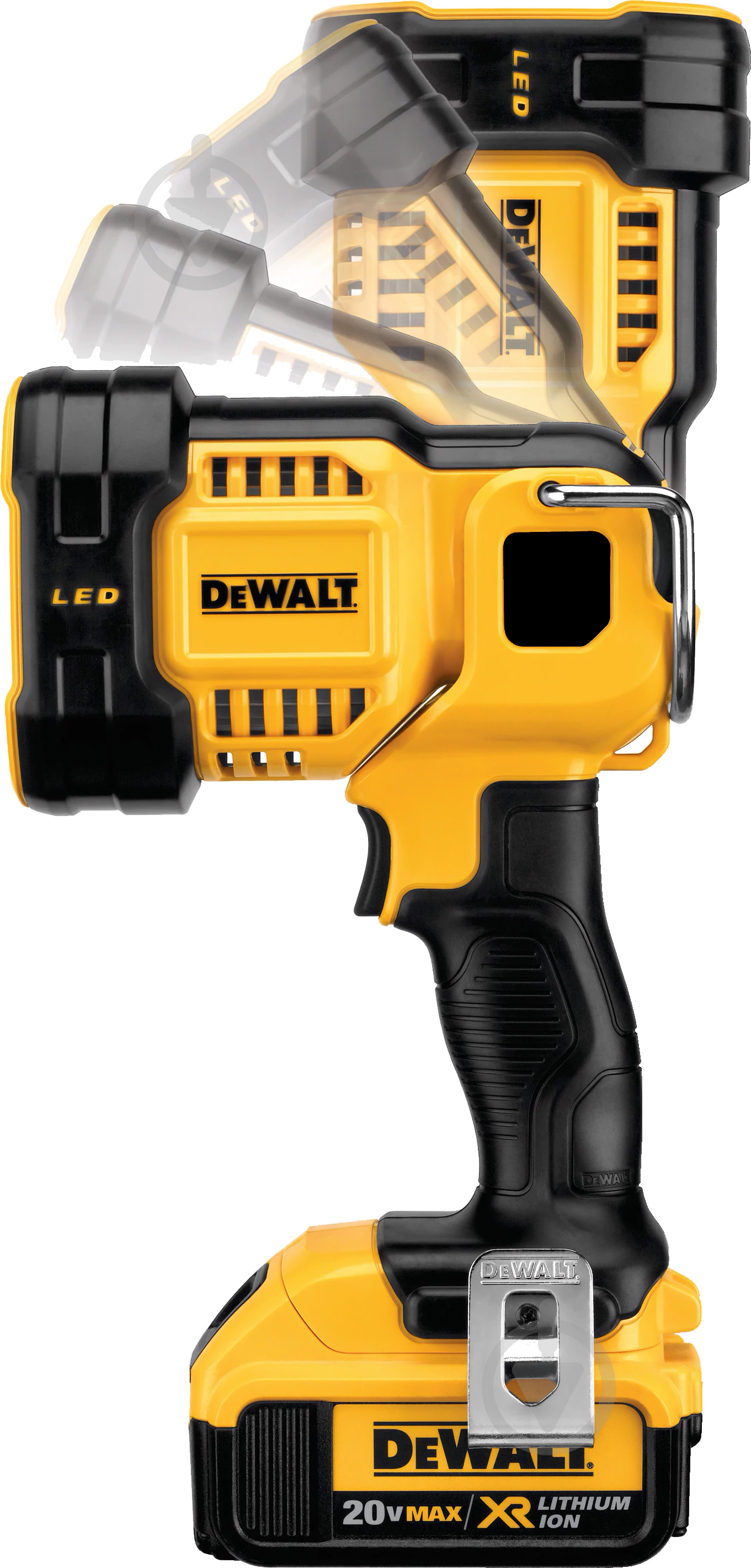 Фонарь DeWalt аккумуляторный DCL043 - фото 5 Фонарь DeWalt аккумуляторный DCL043 - фото 5