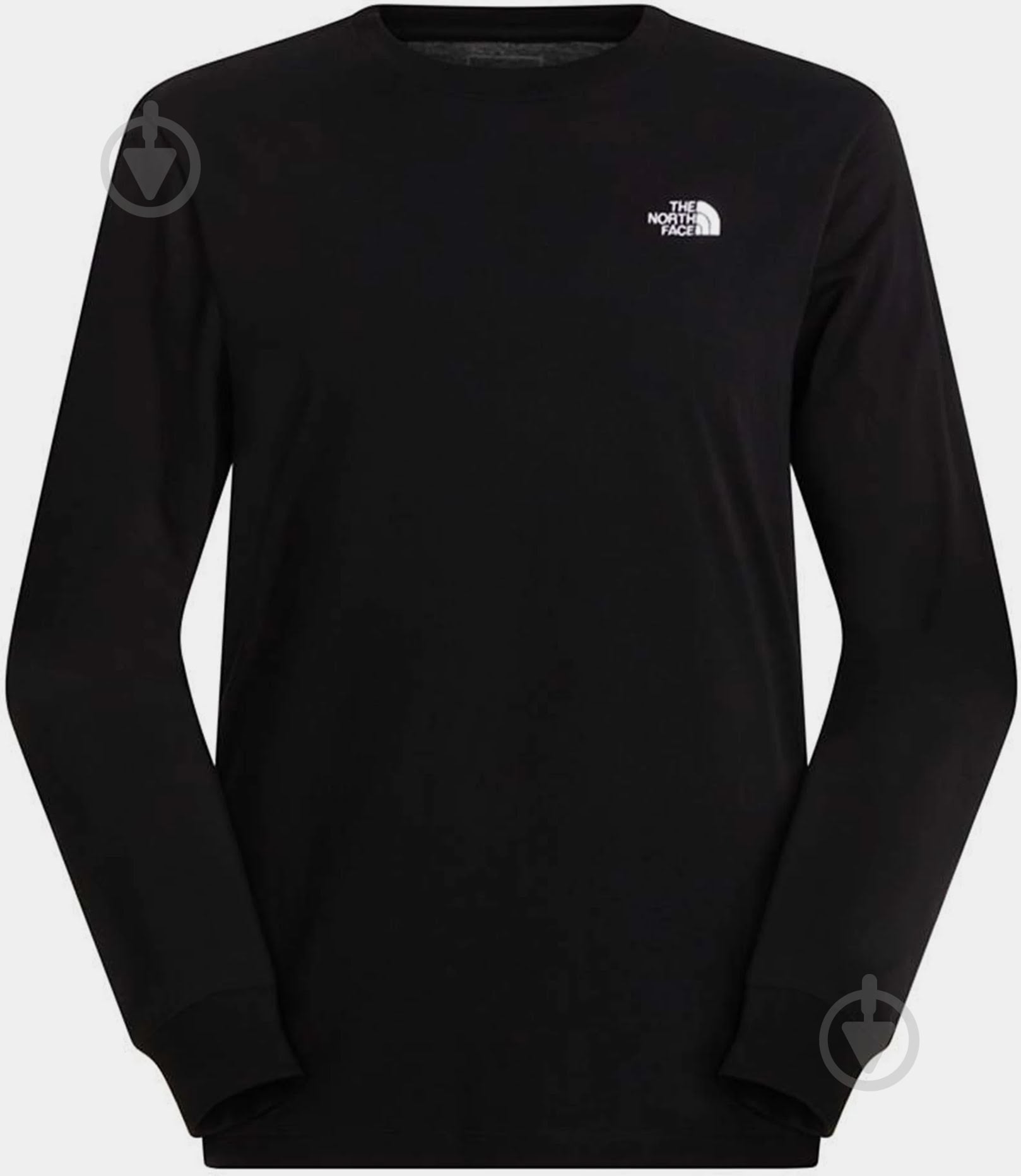 Футболка THE NORTH FACE M EVOLUTION SIMPLE DOME REGULAR LONG SLE NF0A8EU3JK31 р.L черный - фото 5
