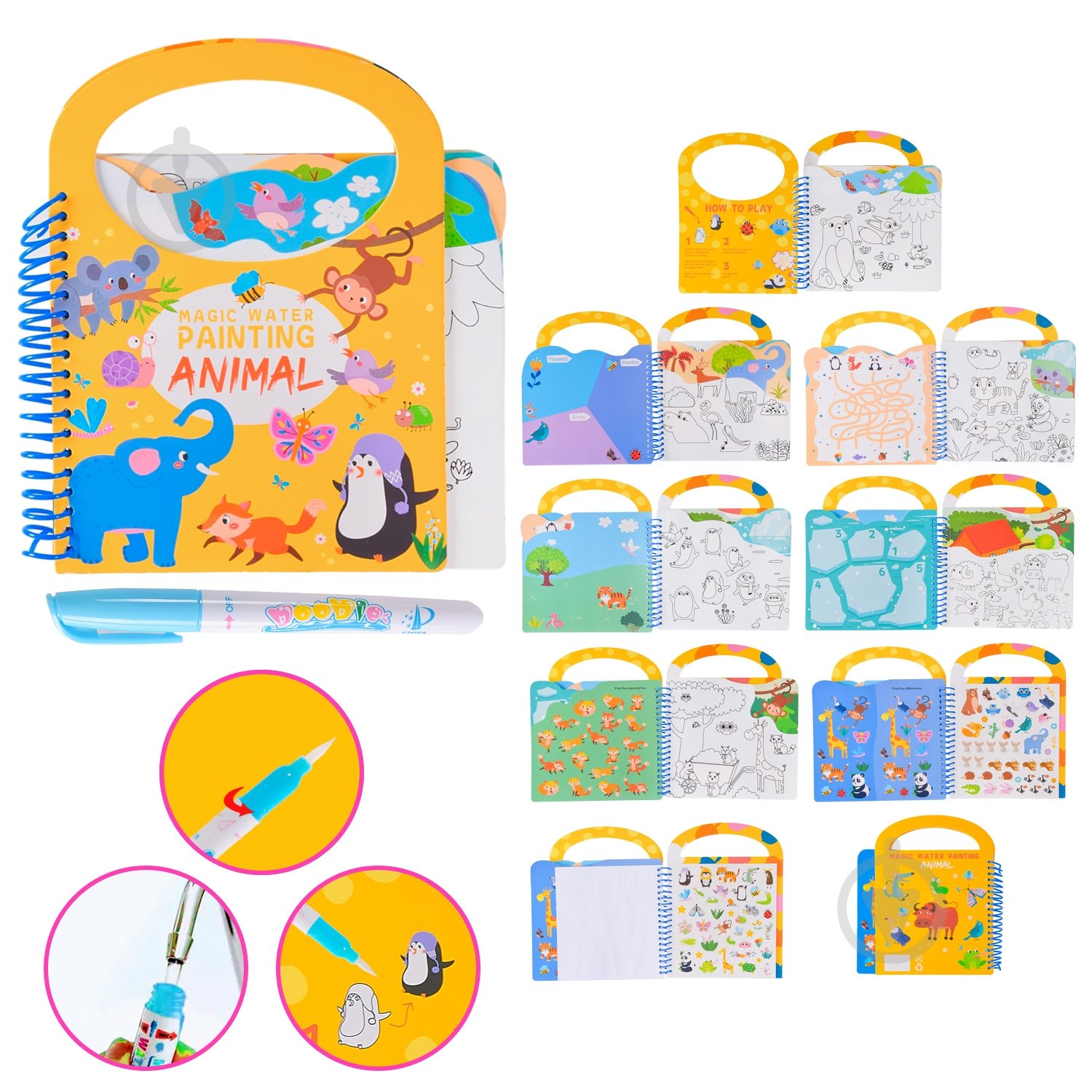 Раскраска с маркером 6990147270012 - фото 4