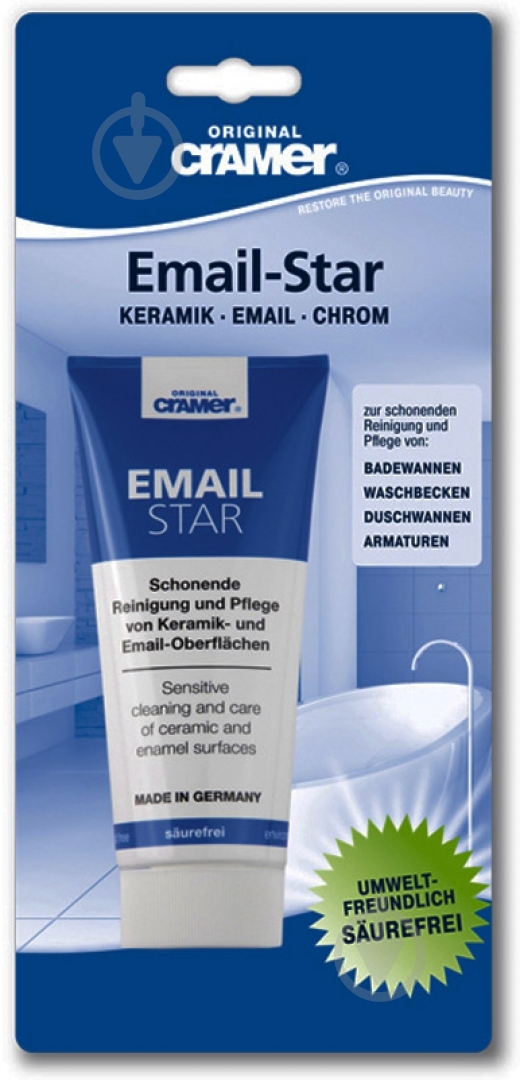 Средство Cramer Email-Star для чистки и ухода 0,1 л - фото 1
