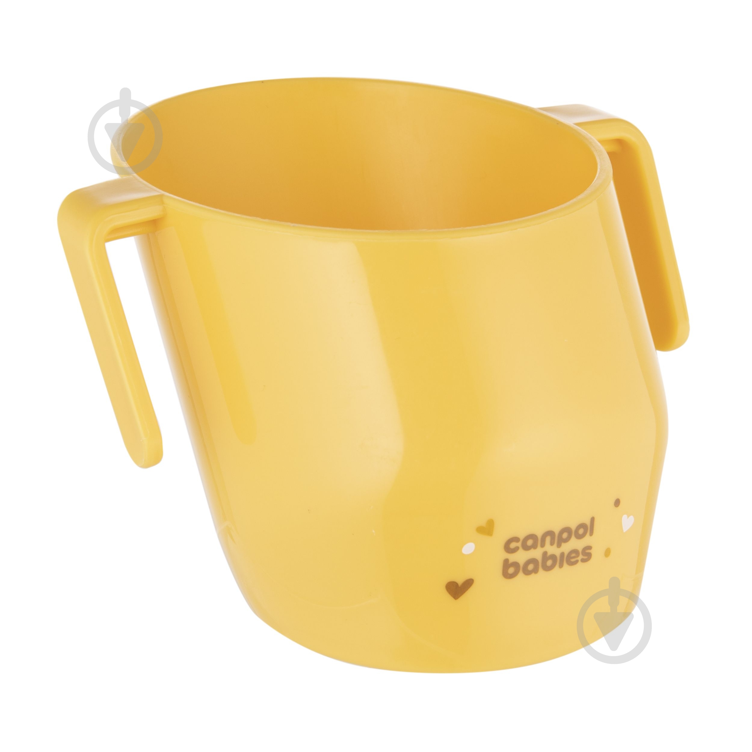 Чашка тренувальна Canpol Babies 180 мл жовта (74/060_yel) - фото 1 Чашка тренувальна Canpol Babies 180 мл жовта (74/060_yel) - фото 1