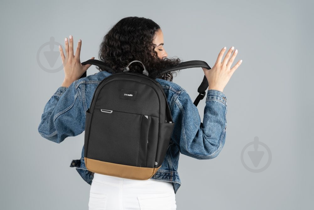 Рюкзак Pacsafe GO 15L backpack 15 л черный - фото 10