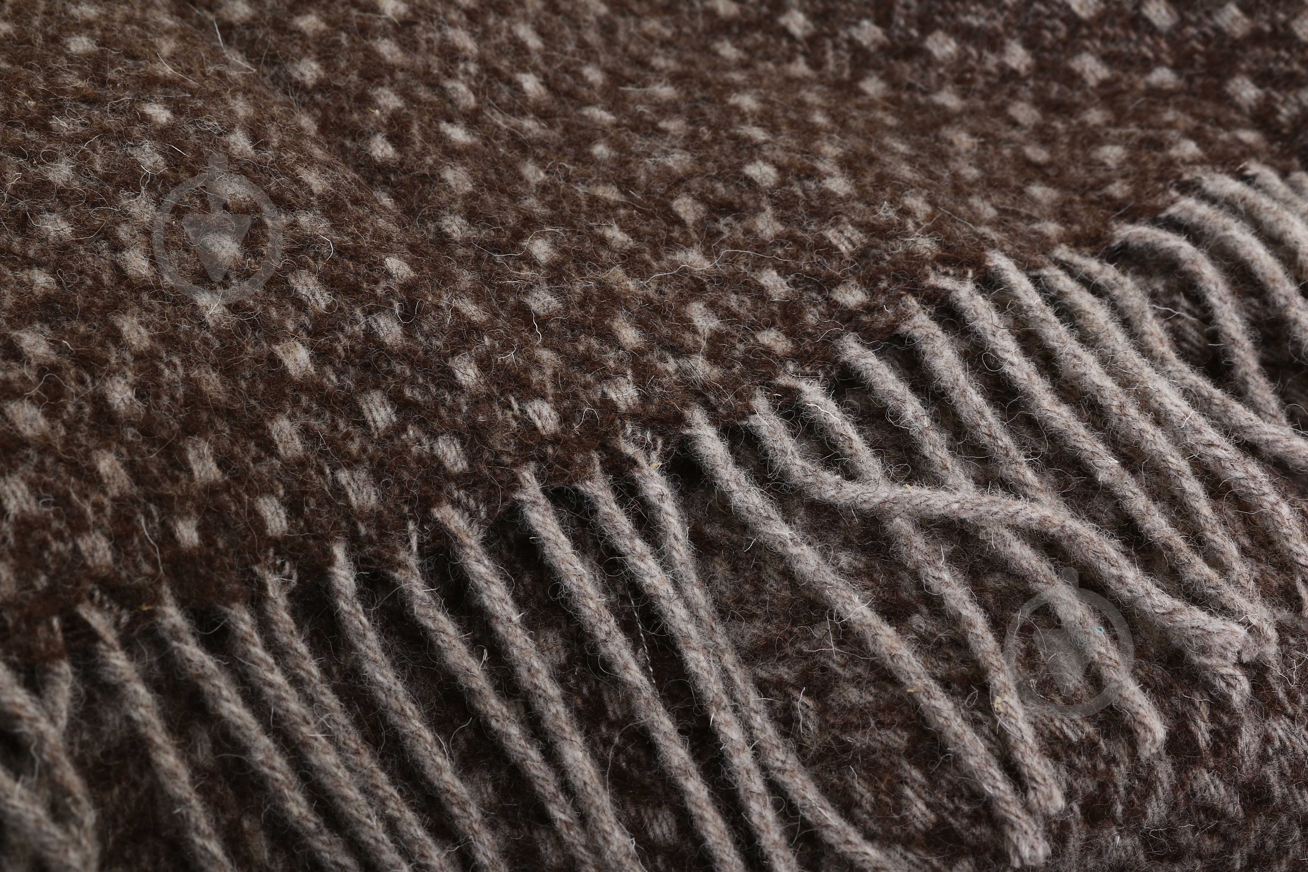 Плед Осло колір в асортименті 130x190 см коричневий Vladi - фото 3