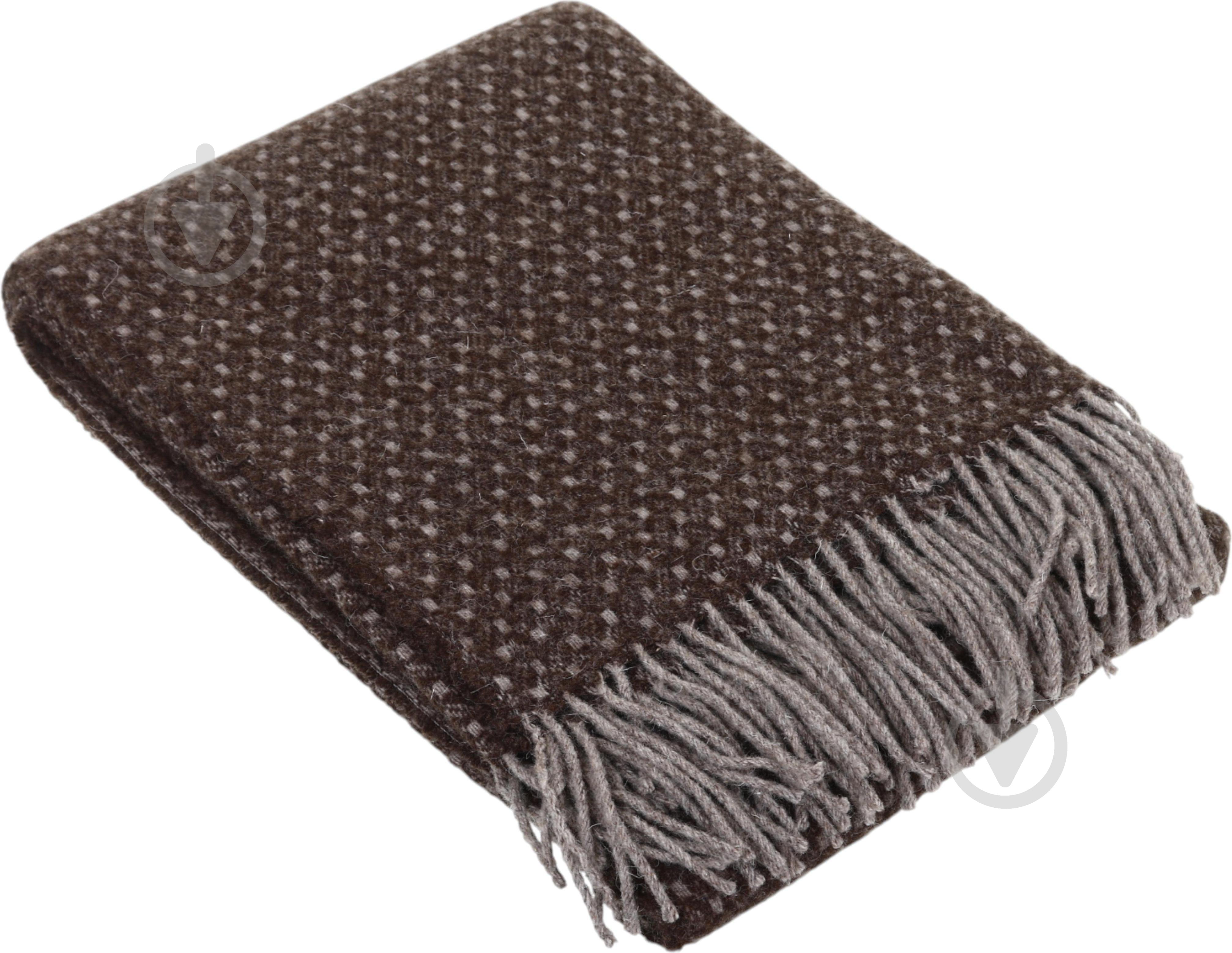 Плед Осло колір в асортименті 130x190 см коричневий Vladi - фото 2