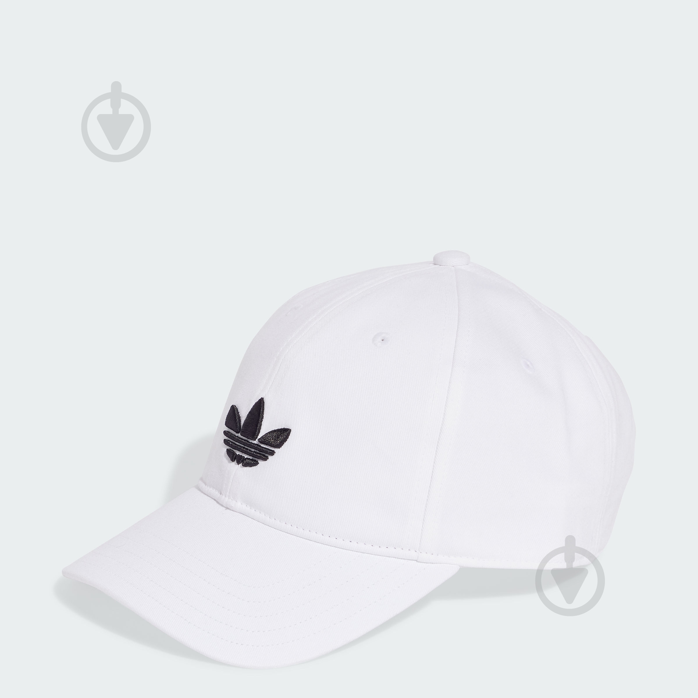 Кепка Adidas BASEB CLASS TRE JC6025 OSFM белый - фото 1