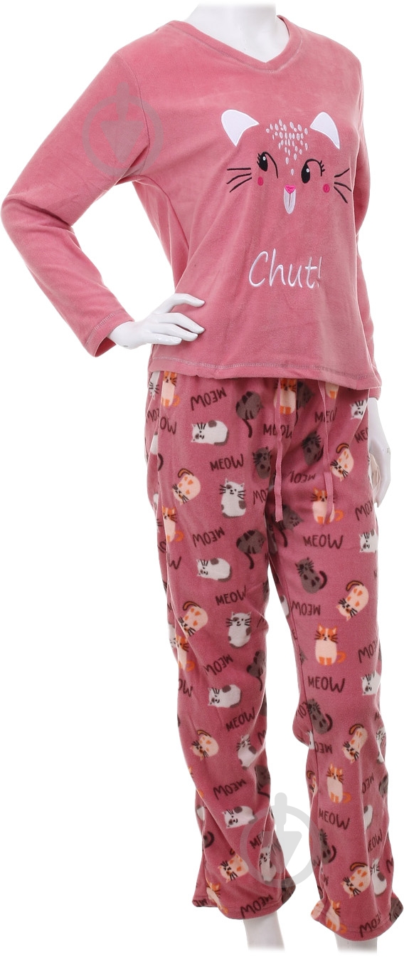 Костюм домашний женский La Nuit Home Meow Cat р. XL розовый - фото 1
