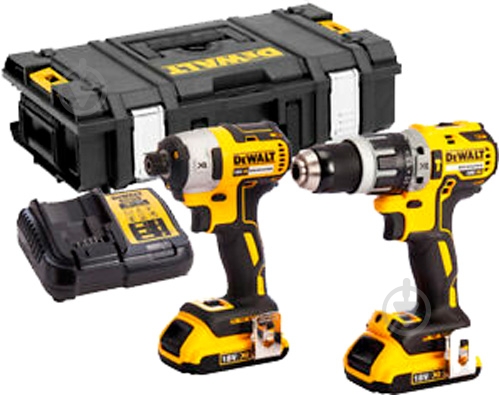 Набор инструментов DeWalt ударная дрель-шуруповерт DCD796 и ударный шуруповерт DCF887 DCK266D2 - фото 2 Набор инструментов DeWalt ударная дрель-шуруповерт DCD796 и ударный шуруповерт DCF887 DCK266D2 - фото 2