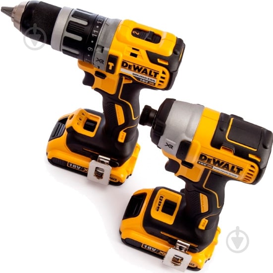 Набор инструментов DeWalt ударная дрель-шуруповерт DCD796 и ударный шуруповерт DCF887 DCK266D2 - фото 5 Набор инструментов DeWalt ударная дрель-шуруповерт DCD796 и ударный шуруповерт DCF887 DCK266D2 - фото 5