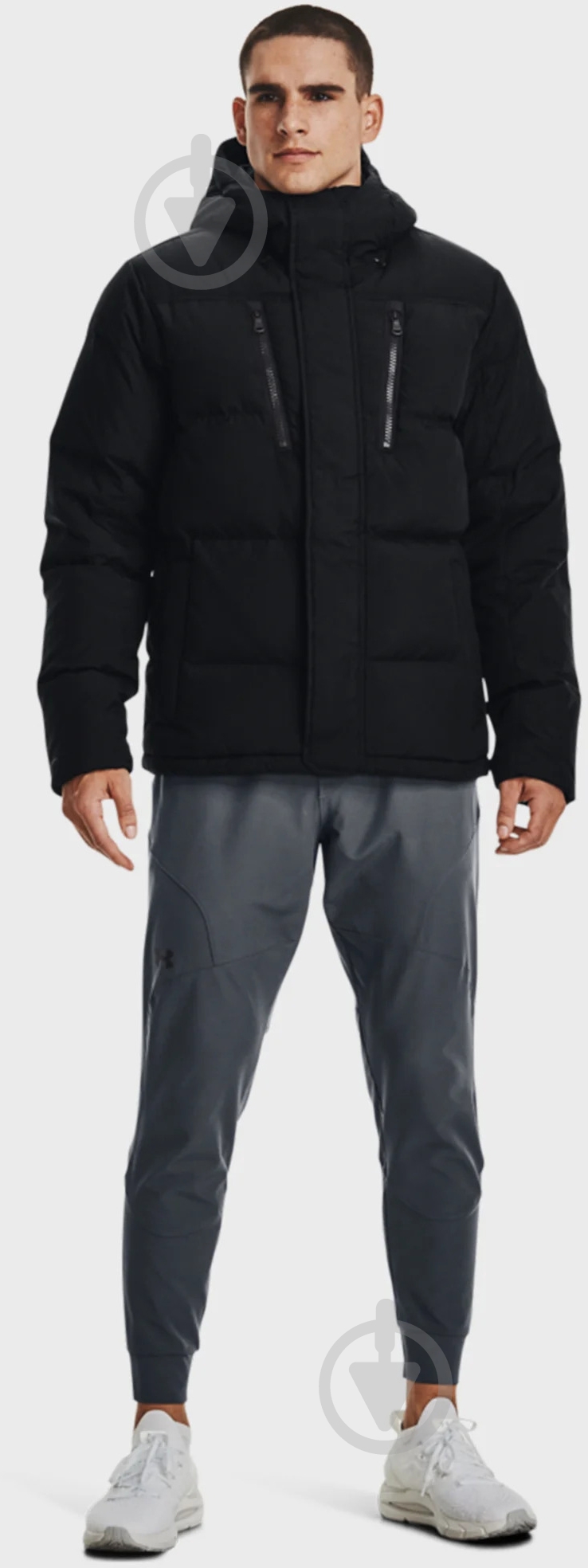 Пуховик мужской зимний Under Armour CGI DOWN JKT 1369372-001 р.L черный - фото 2 Пуховик мужской зимний Under Armour CGI DOWN JKT 1369372-001 р.L черный - фото 2