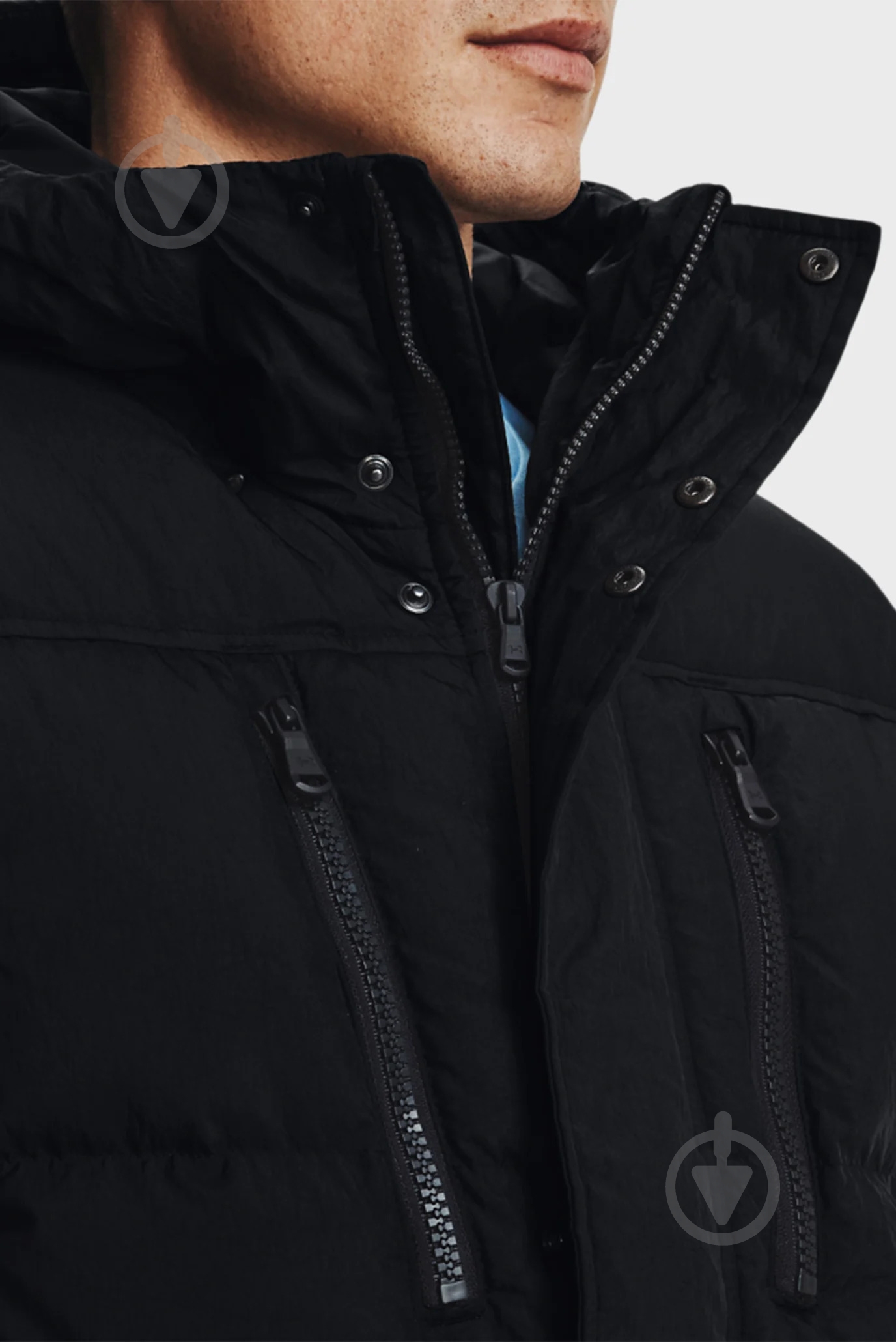 Пуховик мужской зимний Under Armour CGI DOWN JKT 1369372-001 р.L черный - фото 4 Пуховик мужской зимний Under Armour CGI DOWN JKT 1369372-001 р.L черный - фото 4