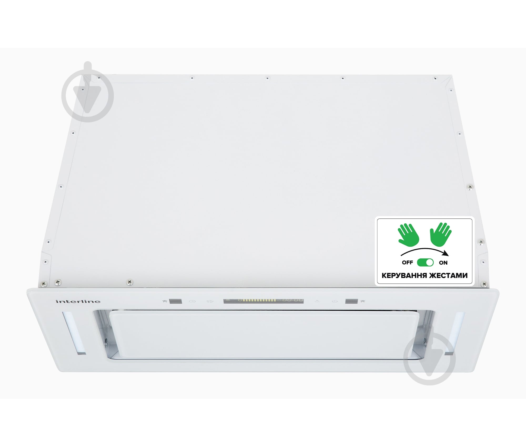Витяжка Interline Jolly WH A/60/GL/K - фото 1