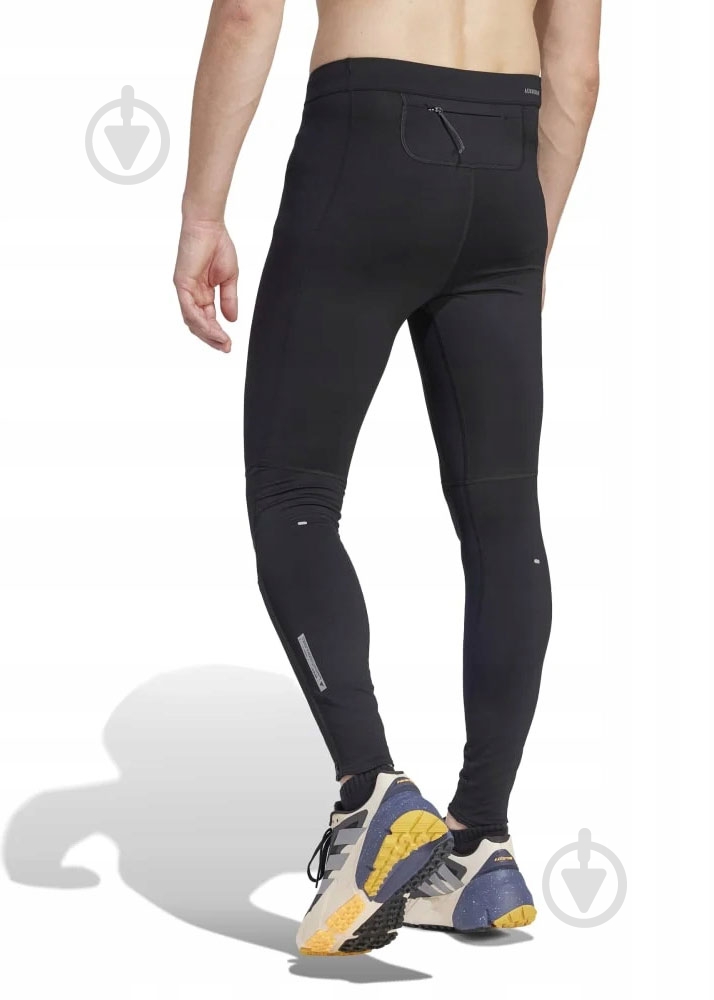 Лосины Adidas Ultimate Warm Running IJ9088 р.M черный - фото 4
