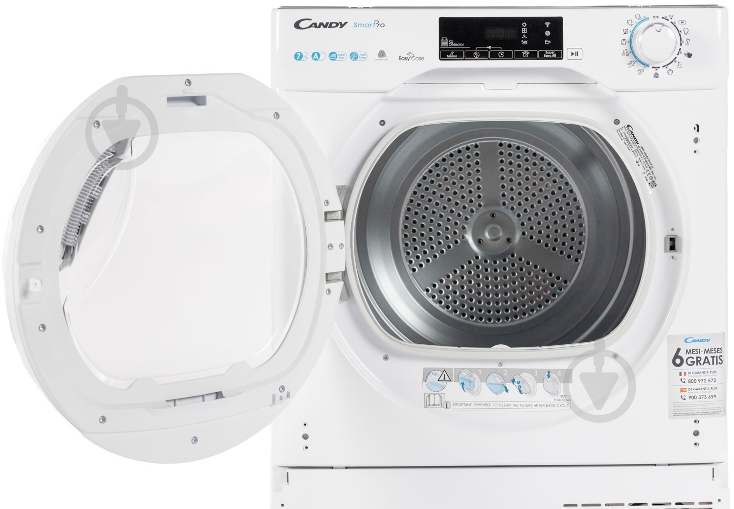 Сушильная машина Candy BCTD H7A1TE-S - фото 15 Сушильная машина Candy BCTD H7A1TE-S - фото 15