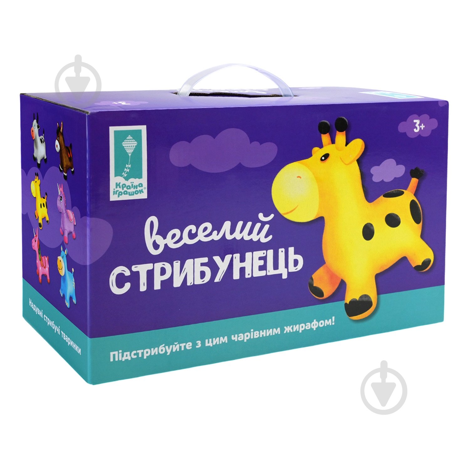 Стрибунець надувний Shantou Жирафа PJ2805 - фото 5