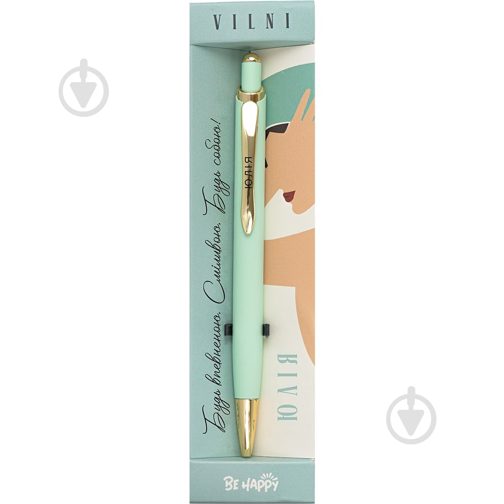 Ручка шариковая Be Happy VILNI/W - фото 3