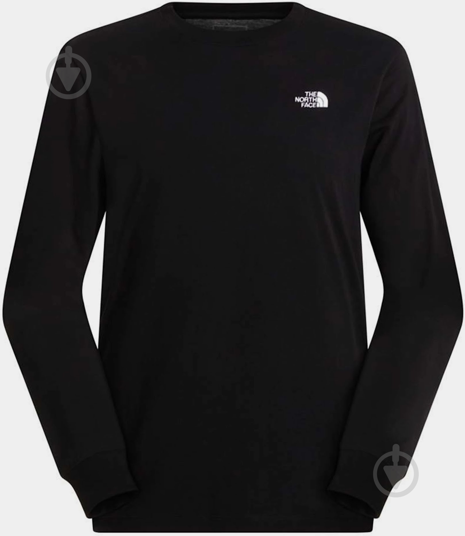 Футболка THE NORTH FACE M EVOLUTION SIMPLE DOME REGULAR LONG SLE NF0A8EU3JK31 р.S черный - фото 5