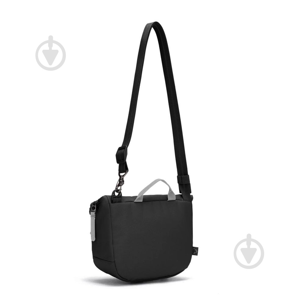 Сумка через плече Pacsafe GO Saddle Crossbody 11 л чорний - фото 3