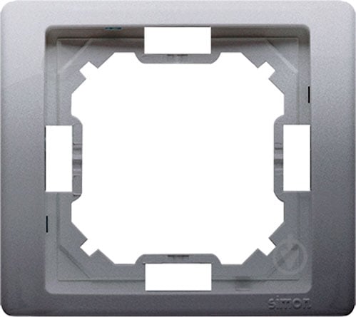 Рамка Simon Basic универсальная сталь BMRC1/21 - фото 1 Рамка Simon Basic универсальная сталь BMRC1/21 - фото 1