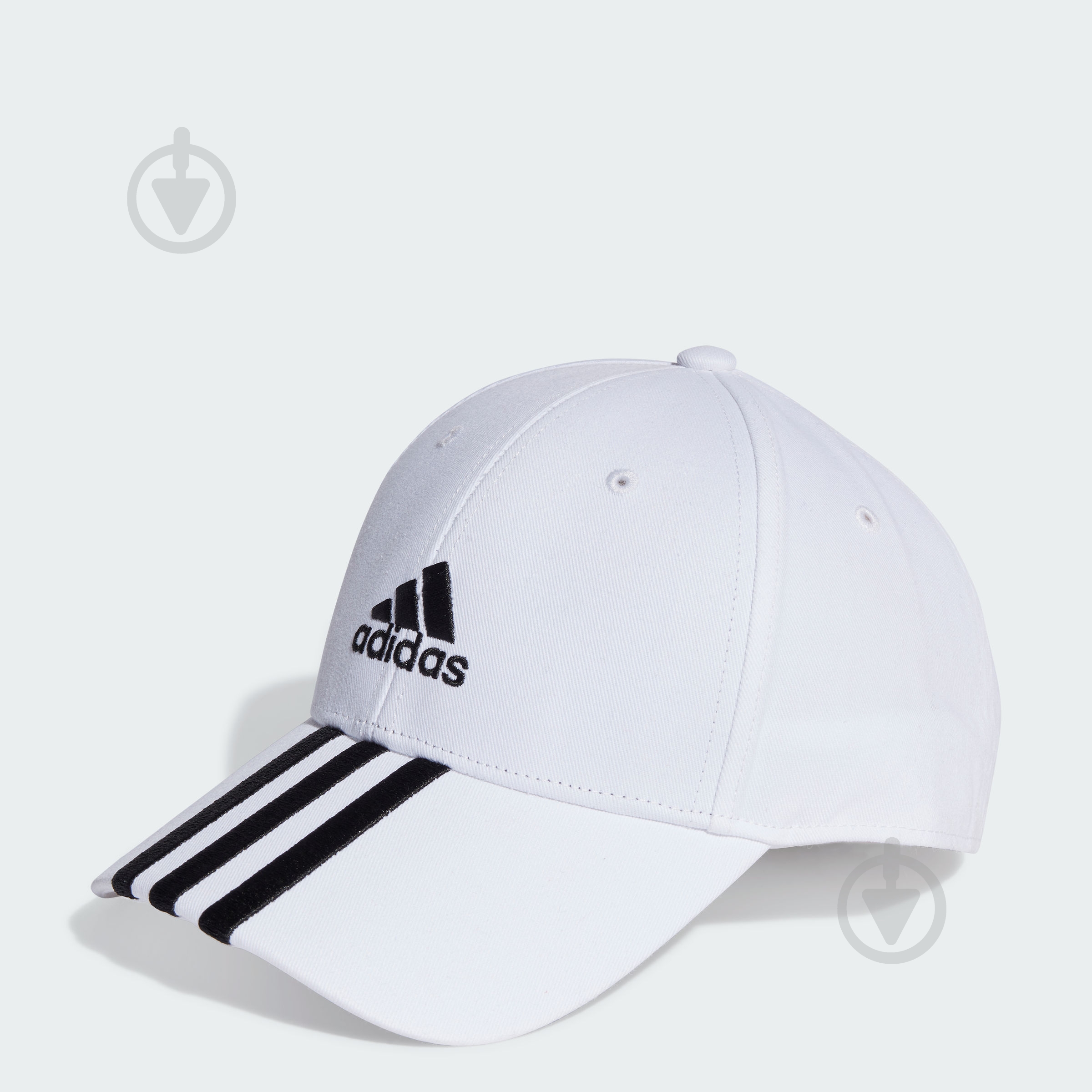 Кепка Adidas BBALL 3S CAP CT II3509 OSFW белый - фото 5