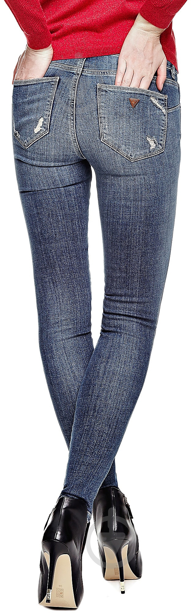 Джинсы Guess W64AJ2.D2CA1;JAZD синий - фото 3
