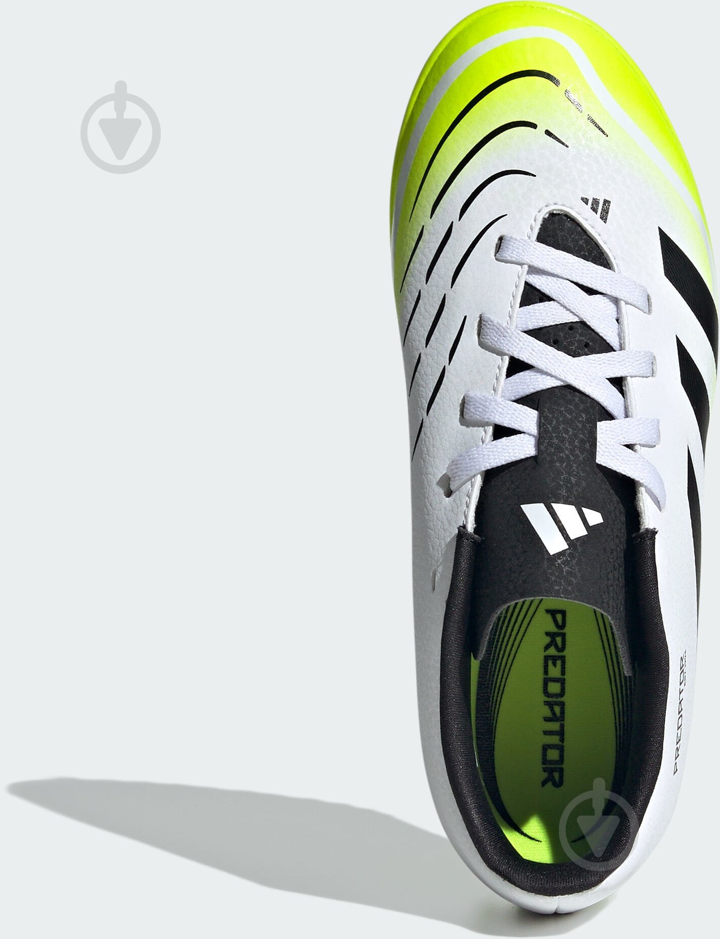 Сороконожки Adidas PREDATOR CLUB TF J JH8862 р.38 2/3 белый - фото 7 Сороконожки Adidas PREDATOR CLUB TF J JH8862 р.38 2/3 белый - фото 7