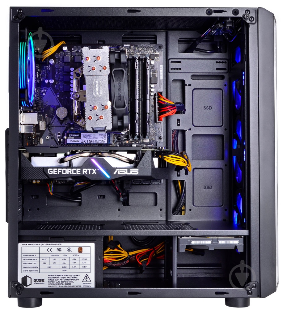 Компьютер Artline Gaming X53 (X53v28) black - фото 7